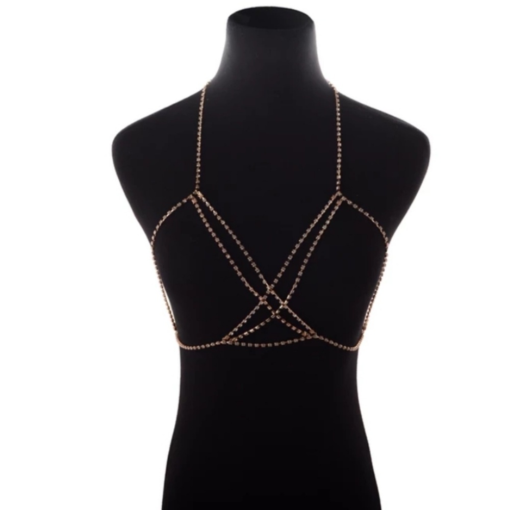 💎NEW💎 RHINESTONES BODY CHAIN - Picture 5 of 6